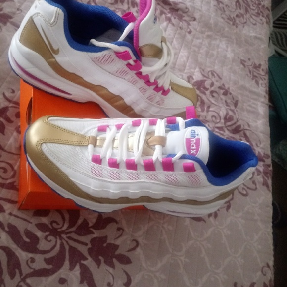 Nike Shoes Air Max 95 Peanut Butter Jelly Gs Poshmark